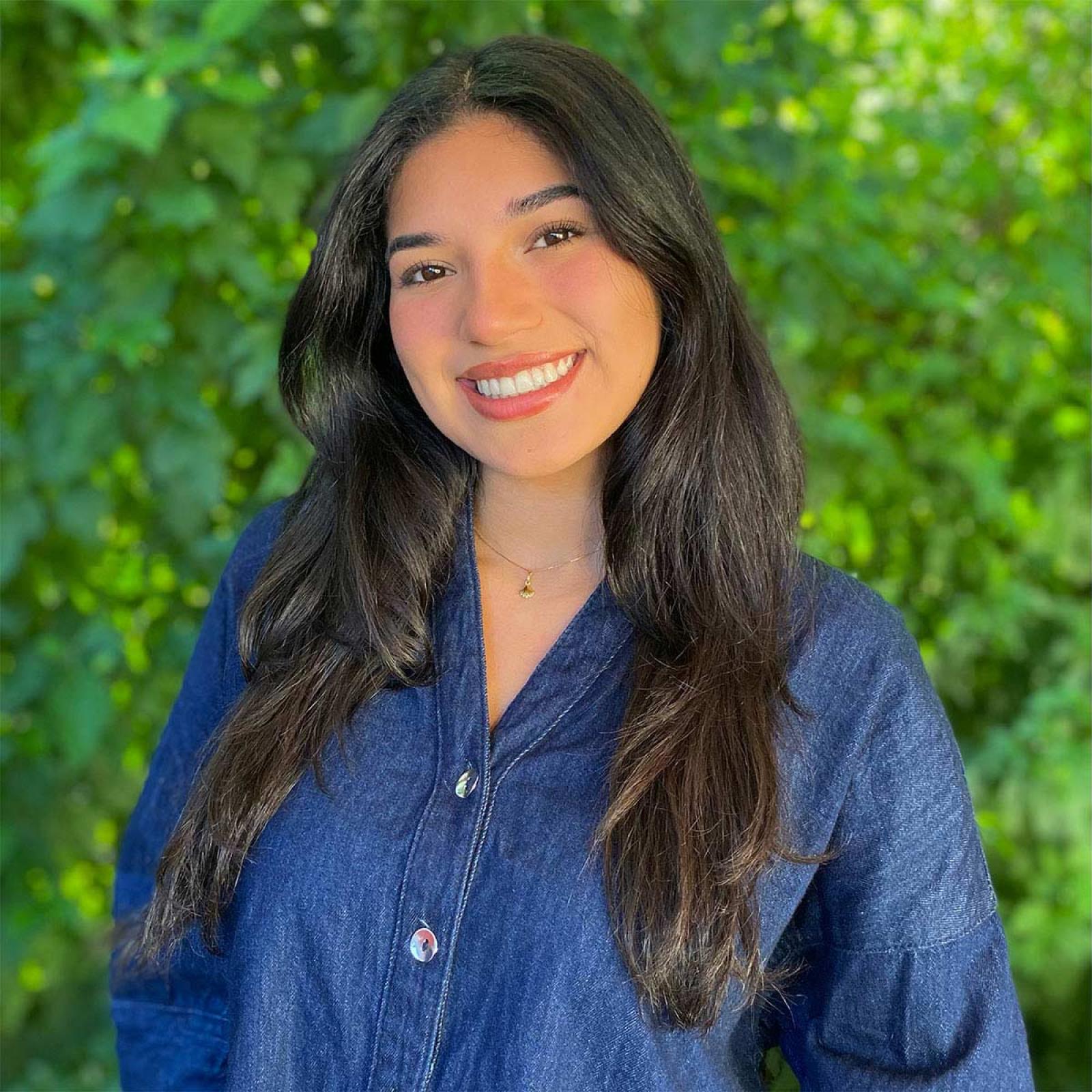 Melanie Prado, student at Pace University's Lubin School of Business