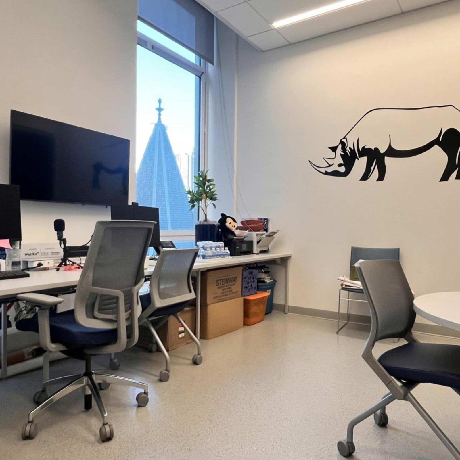 An image of the Augmented Intelligence Lab located in Pace's 15 Beekman building.