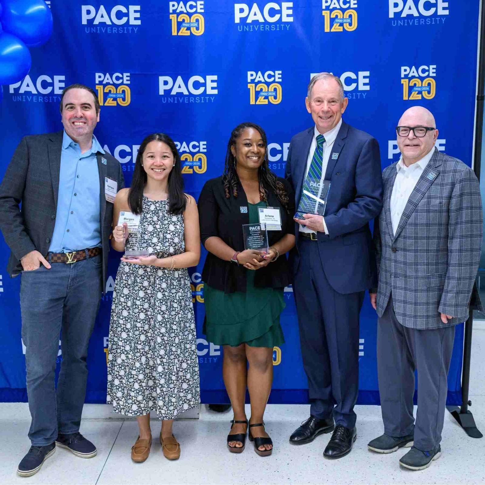 Recipients of the 2026 Pace Alumni Service Awards
