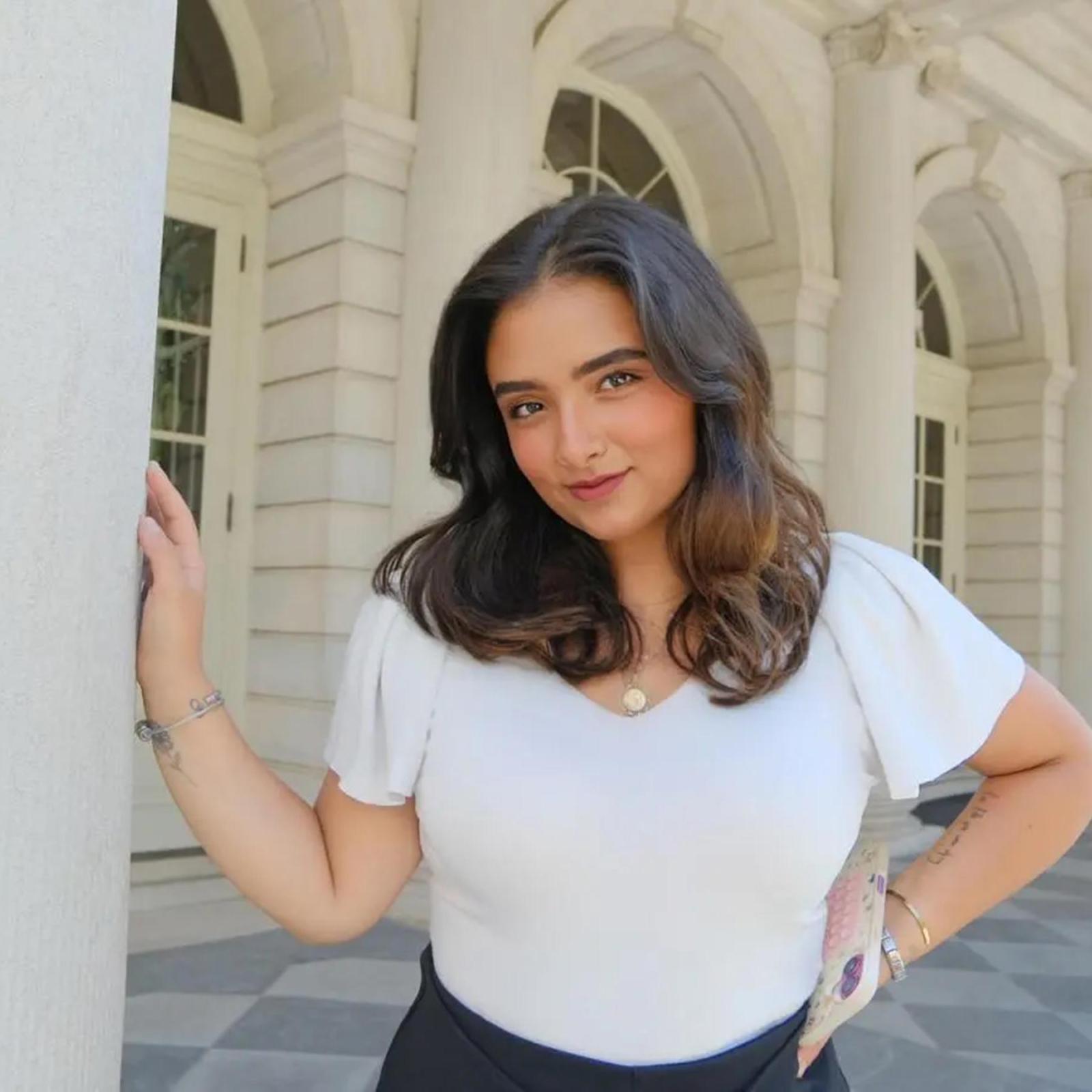 Pace University Criminal Justice and Security student Alexis Pickering