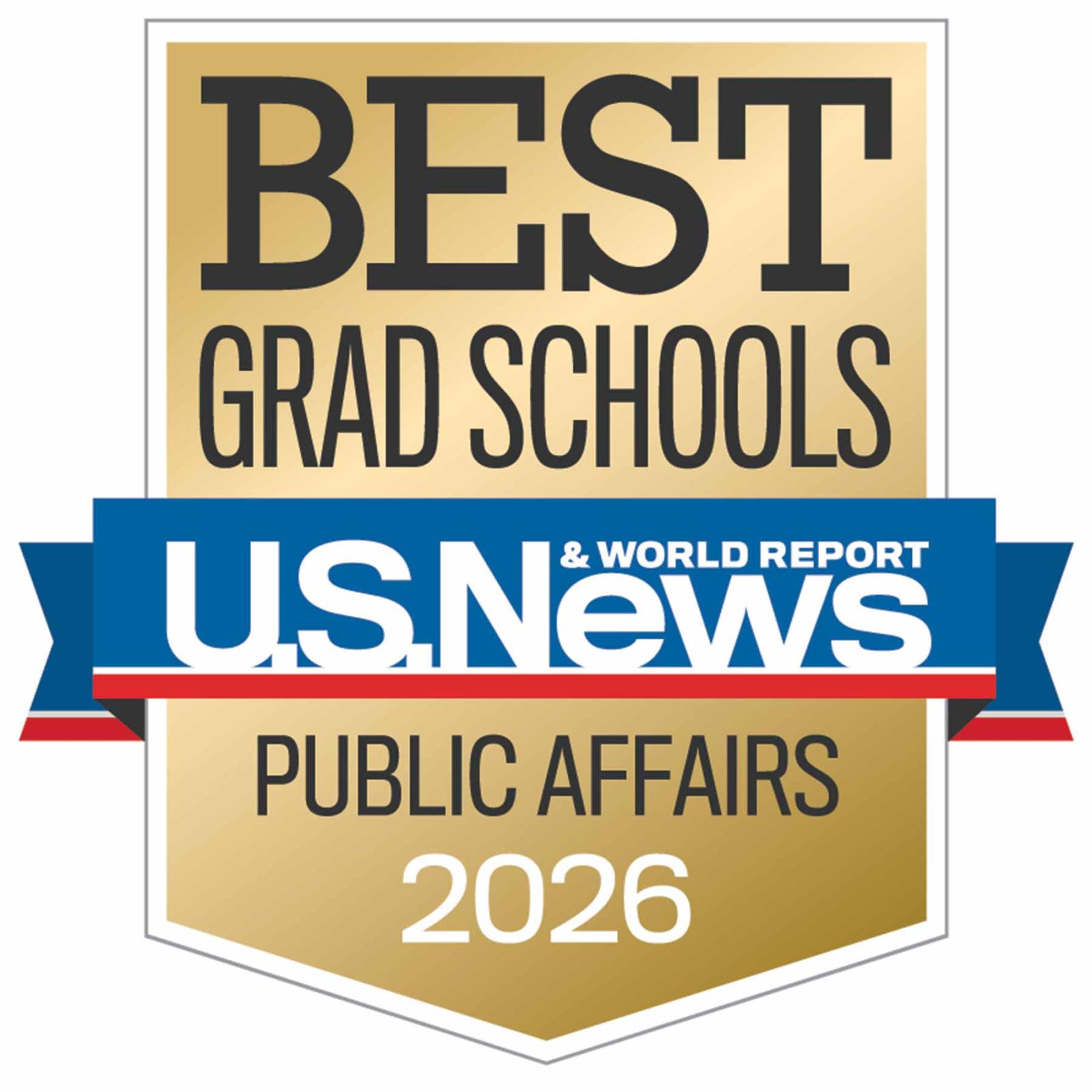 U.S. News Best Grad School 2026 badge for Pace Public Affairs graduate program