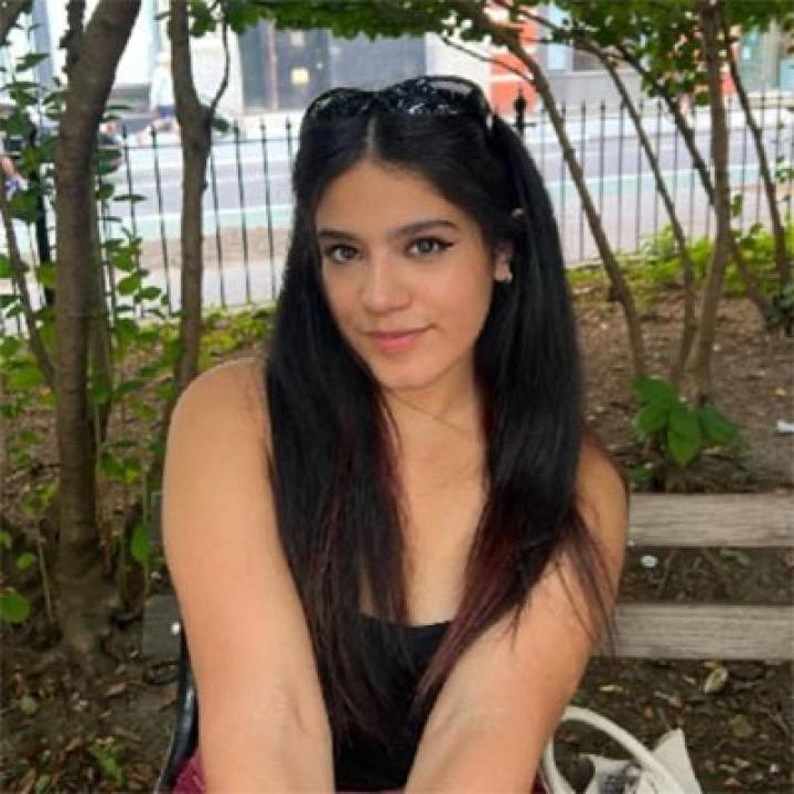 Skye Rivera, Honors Office Assistant at Pace University's Honors College.