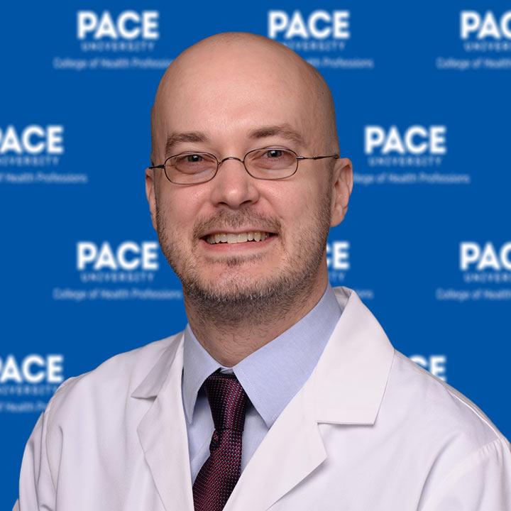 Aaron Pack, clinical assistant professor, College of Health Professions, Pace University