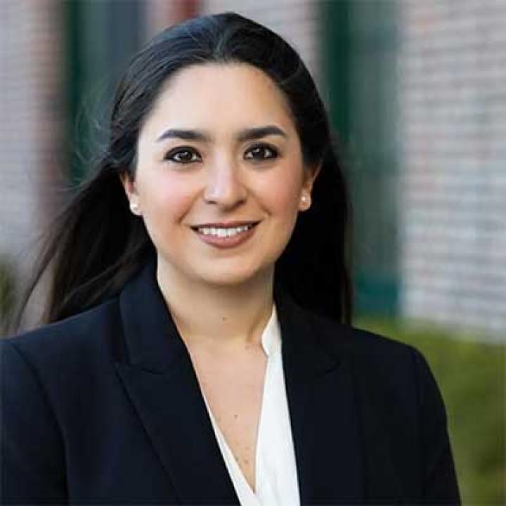 Haub Law alum Nicolette Pellegrino '18 and Assistant Director of Legal Recruitment New York City Law Department 